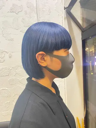 ショート カラー ヘアアレンジ 🎀ダブルカラーレイ ヤーyuuri🎀のヘアスタイル