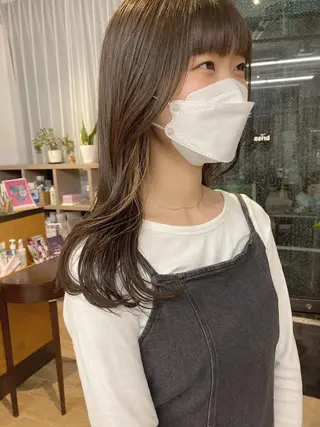 ロング brisa所属・迎 凪紗のヘアスタイル