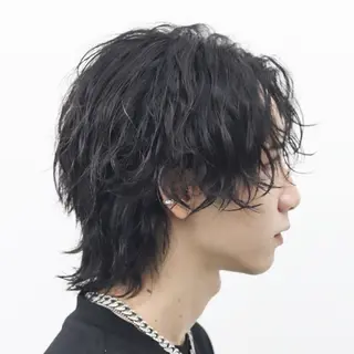 ミディアム カラー パーマ メンズ 🔥メンズ🔥かっこ いいが正義！代表柿崎のヘアスタイル