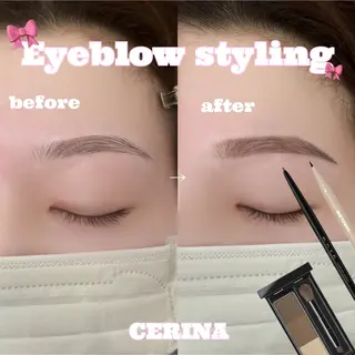 アイブロウ CERINA Miiのマツエク・マツパデザイン