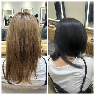 セミロング 藤村 将士のヘアスタイル