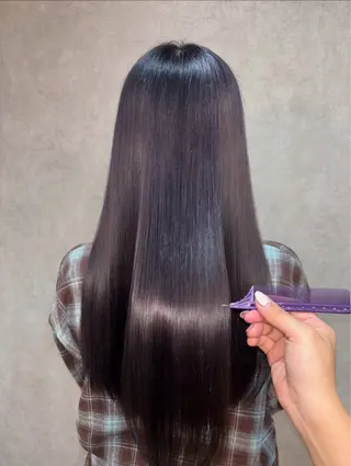 ロング カラー ar clip表参道所属・💜髪質改善/ 艶カラー/ミナ🩷のヘアスタイル