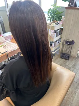 ロング 大坪 拓哉のヘアスタイル