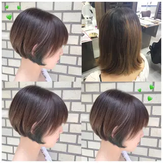 ショート カラー 韓国ヘア得意❤︎森澤 悠佳のヘアスタイル