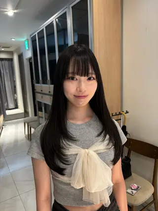 ロング ヘアアレンジ 艶髪/レイヤーカット 🐣misakiのヘアスタイル