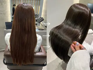 ロング yoshino /ナチュラル縮毛のヘアスタイル