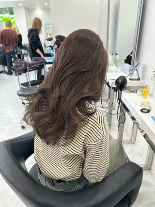 セミロング カラー 韓国ヘア/赤み消し/ メンズ/KOTA🤎のヘアスタイル