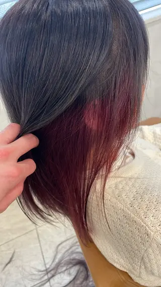 セミロング 髪質改善/ボブ/韓国 レイヤー💫あらいのヘアスタイル