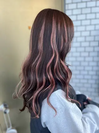 ロング カラー ヘアアレンジ Crescere所属・小島 凜のヘアスタイル