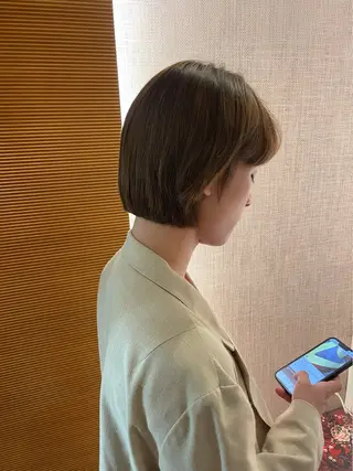 ショート メンズ 杉山 亜未のヘアスタイル