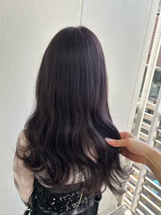 ロング カラー 《暖色/韓国hair 》🇰🇷桑原ユキネのヘアスタイル