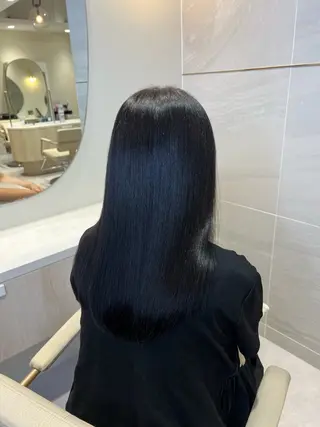 セミロング カラー カット無料｜レイヤー カット｜韓国モテへアのヘアスタイル