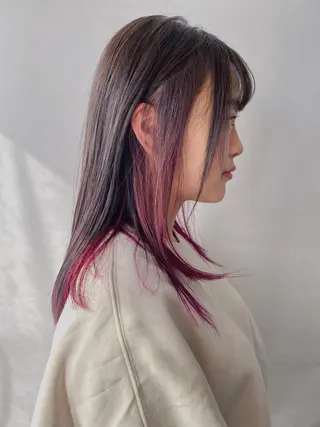 ミディアム a moment(モーメント)所属・蔵前 デザインカット KOBAYASHIのその他イメージ