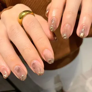 ネイル 《ニュアンスネイル》 risaのネイルデザイン