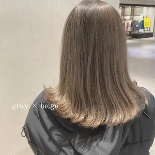 ミディアム カラー インナーカラー☆ 香西茉奈のヘアスタイル