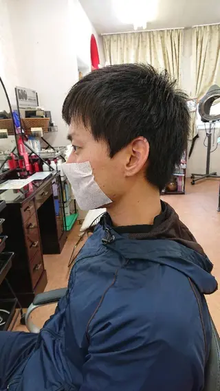ショート メンズ ROSSO 春日部店のヘアスタイル