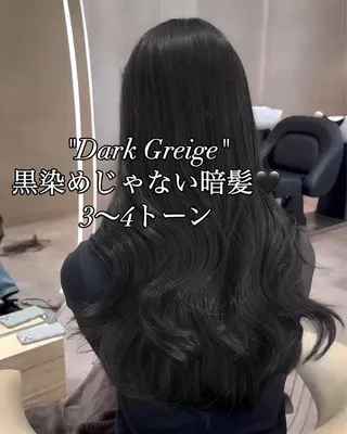 セミロング 韓国ヘア/ベージュ カラー/髪質改善/涼のヘアスタイル