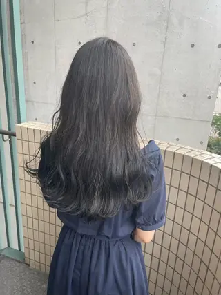 セミロング merci JUNKIのヘアスタイル