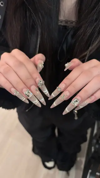 ネイル 名古屋ワンホンネイル 沙理亜のネイルデザイン