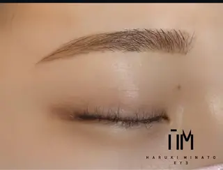 アイブロウ HARUKIMINATO EYE 原宿所属・りじゅ HM EYEの眉毛・アイブロウイメージ