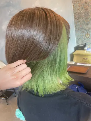 ミディアム hair  make echo所属・hair make echo滿木あい花のヘアスタイル