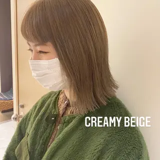 ミディアム カラー パーマ ヘアアレンジ メンズ キッズ ネイル マツエク・マツパ モリモト サナのヘアスタイル