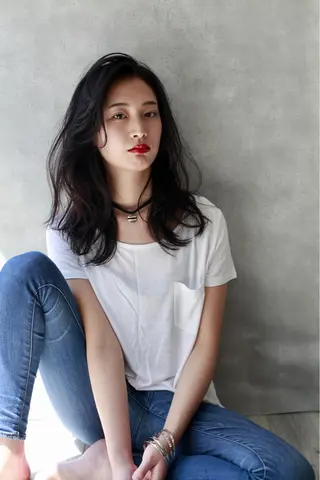 セミロング 四ッ家 裕【店長】のヘアスタイル