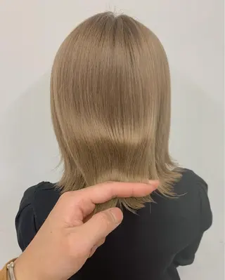 ミディアム 韓国風/髪質改善 赤み消し✨junkiのヘアスタイル