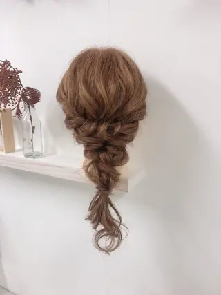 ヘアアレンジ 札幌円山ヘアメイク/ バーガスのヘアスタイル