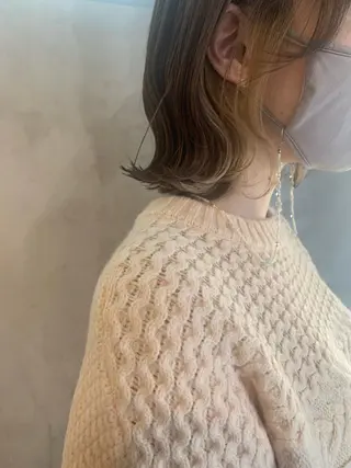 ミディアム カラー murai airiのヘアスタイル