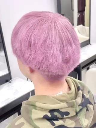 メンズ wistell所属・ハイトーン/艶カラー sarina🩷のヘアスタイル