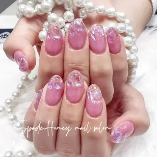 ネイル 🫧🩵ふわりん 🎀🧸のネイルデザイン