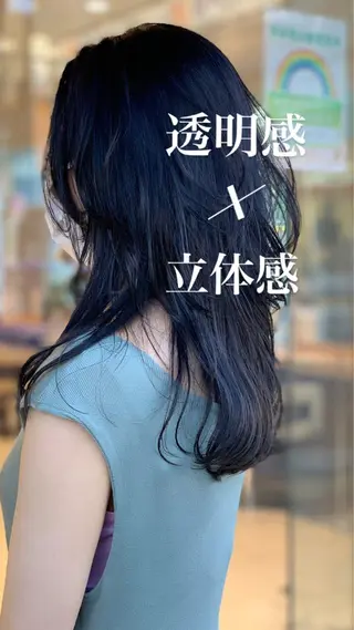 ロング カラー ショートヘアカラー 山本のヘアスタイル