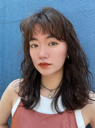 ロング パーマ Viot 銀座 樋口 桃佳のヘアスタイル