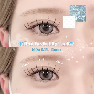 マツエク・マツパ Ray  浜線店 大道のマツエク・マツパデザイン