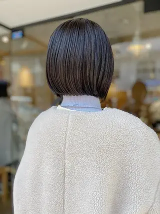 ショート カラー ノグチ ユウキ/ボブのヘアスタイル