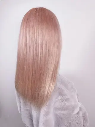 ロング カラー 暖色系カラー🍊 オオネヨシナリのヘアスタイル