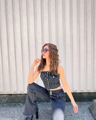 ミディアム カラー amoretto 天文館🦋愛華のヘアスタイル