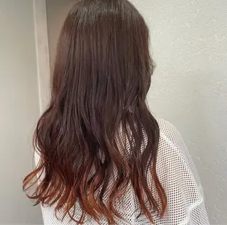 ロング カラー 💗モテガーリー💗 rumi♡のヘアスタイル