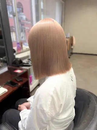 ミディアム カラー ハイトーンエクステ 🎩カズキ🎩のヘアスタイル