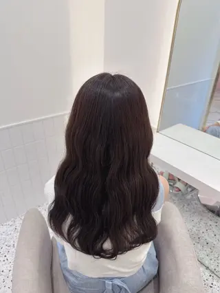 ロング 中井 瑞月のヘアスタイル