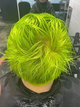 ショート カラー メンズカット/ スパイキーショートのヘアスタイル