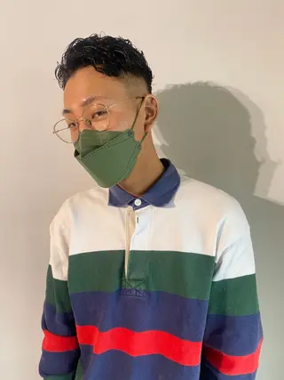 ショート パーマ メンズ 🔹YUTA🔹 メンズパーマのヘアスタイル