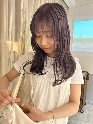 ロング sliver renのヘアスタイル