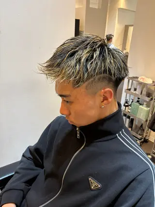 メンズ STAG BARBER富雄本店所属・STAGBARBER KOUGAのヘアスタイル
