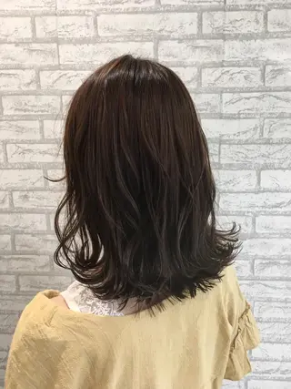 ミディアム NYNY四條畷店 森 亮人のヘアスタイル