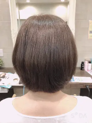 ミディアム 髪質改善 カラーJILLのヘアスタイル