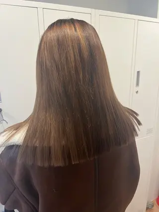 セミロング Little福岡 🍀アイのヘアスタイル