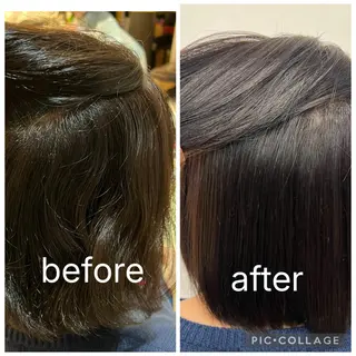 パーマ 縮毛矯正/ストレート /髪質改善/表参道のヘアスタイル