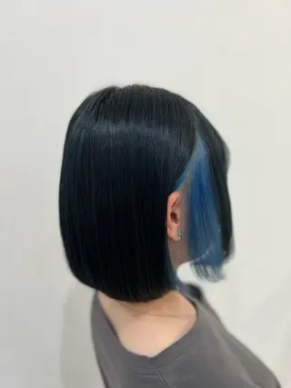 ショート カラー Salon de Qualia(サロンドクオリア)所属・杉下　涼/ハイトーン /髪質改善/パーマのヘアスタイル